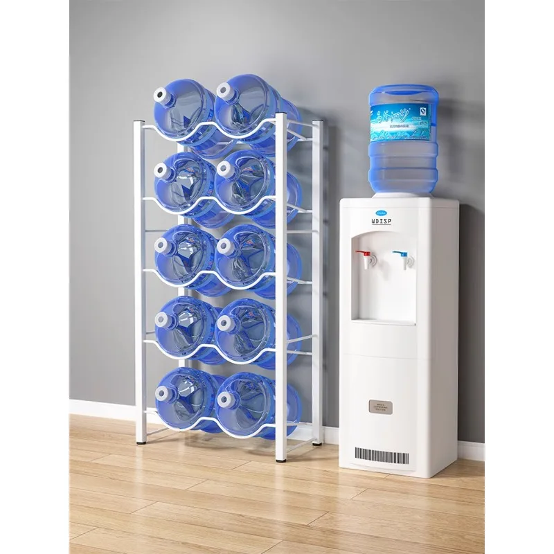 حامل دلو، حامل خاص للمياه المعبأة في زجاجات، الهبوط