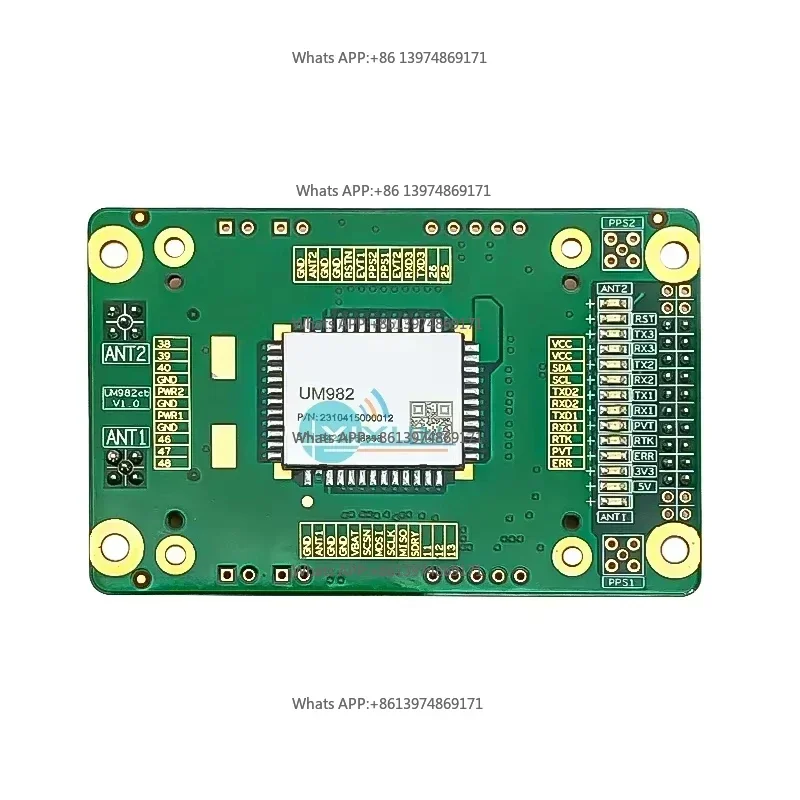 Um982 Gnss Rtk Differential Directional Positioning Module Board High Precision Base Station Compatible with Bd982 Bd980 Bd990