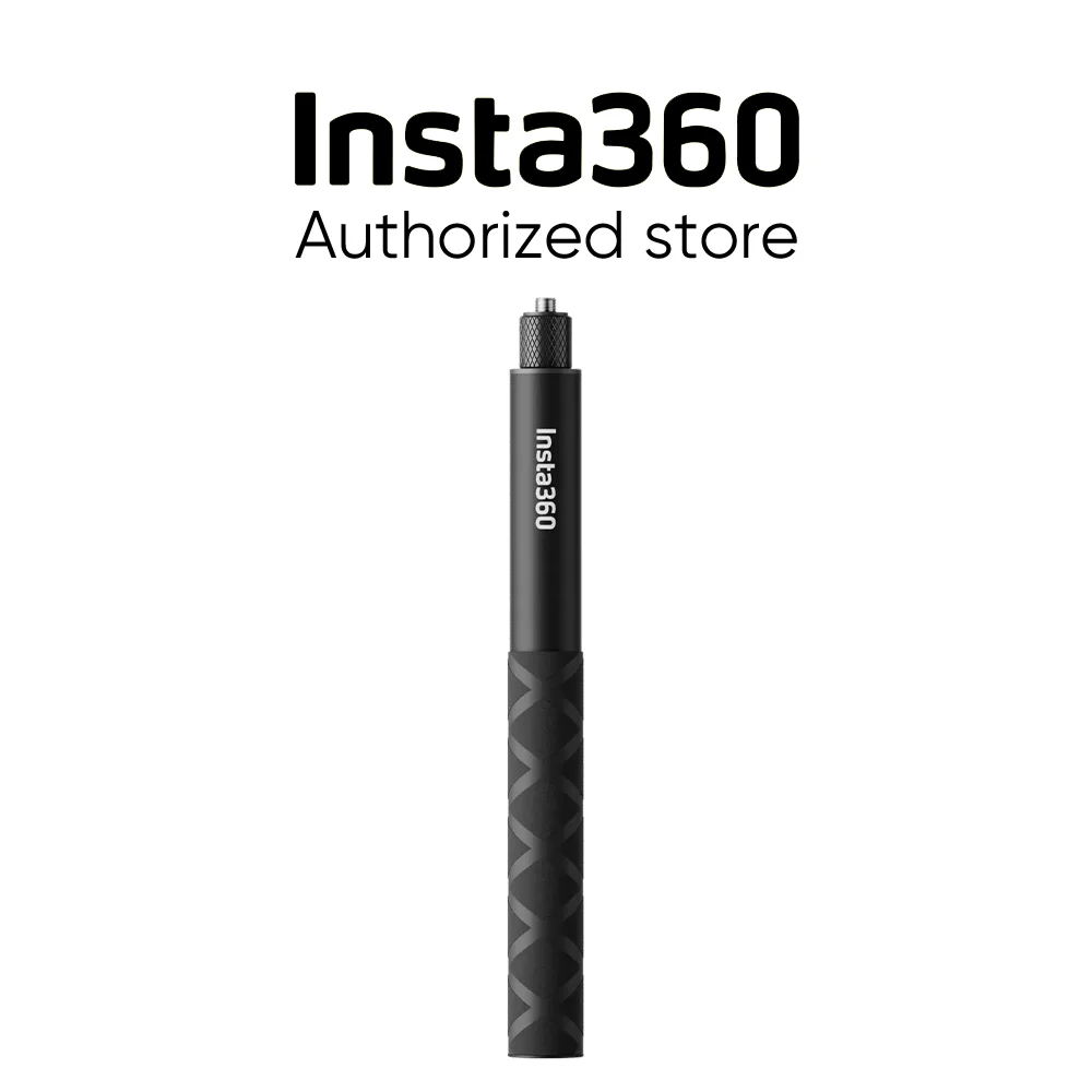 100% Original Insta360 114cm Invisible Selfie Stick - Auto-removed in 360 shots to give you incredible third-person shots