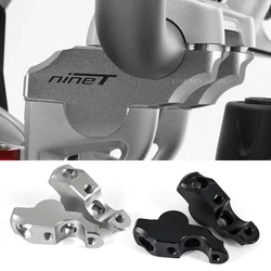 Motocicleta Handle Bar Riser Clamp, Extend Handlebar Adapter, Mount para BMW R NineT Pure RnineT Scrambler Urbano G/S 2014-