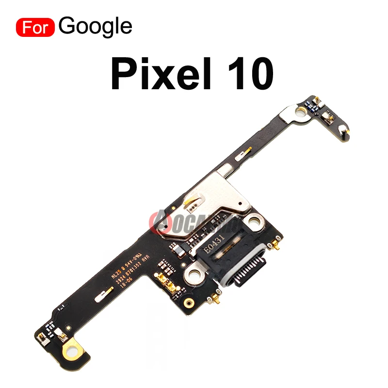 1Pcs For Google Pixel 10 Pro 10Pro XL Charging Port Charger Dock Microphone Flex Cable Repair Parts