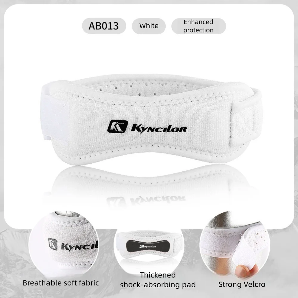 High Quality Adjustable Knee Brace Breathable Elastic Design Shock Absorption Knee Pad Patellar Tendon Knee Strap Basketball