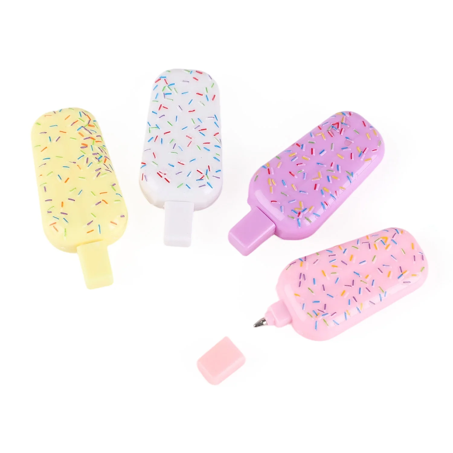 12/24 Stück Mini-Eiscreme-Stifte für Kinder, Jungen, Mädchen, Geburtstagsparty-Geschenke, Piñata-Füller, Schulpreise, Weihnachtsgeschenk, Hochzeitsandenken – Detail 6
