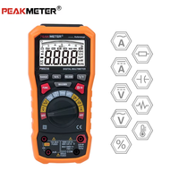 PEAKMETER PM8236 Digital Multimeter Auto Range True RMS Multimetro,TRMS Temperature capacitance frequency,PM8236B with Bluetooth