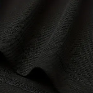 2023 Hot Sale Men's Summer Casual Breathable Comfortable Pole Shirt of Men High Quality Solid Short Sleeve T-Shirt 8 Main Sales Men's Black Shirt - №2