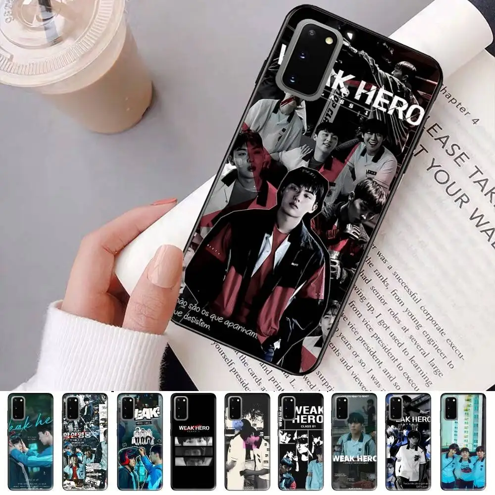 W-weak Hero-o Phone Case For Samsung S 24 Fe 25 Ultra Plus 20 Lite 21 30 22 23 24 22 Ultra 5G Fundas