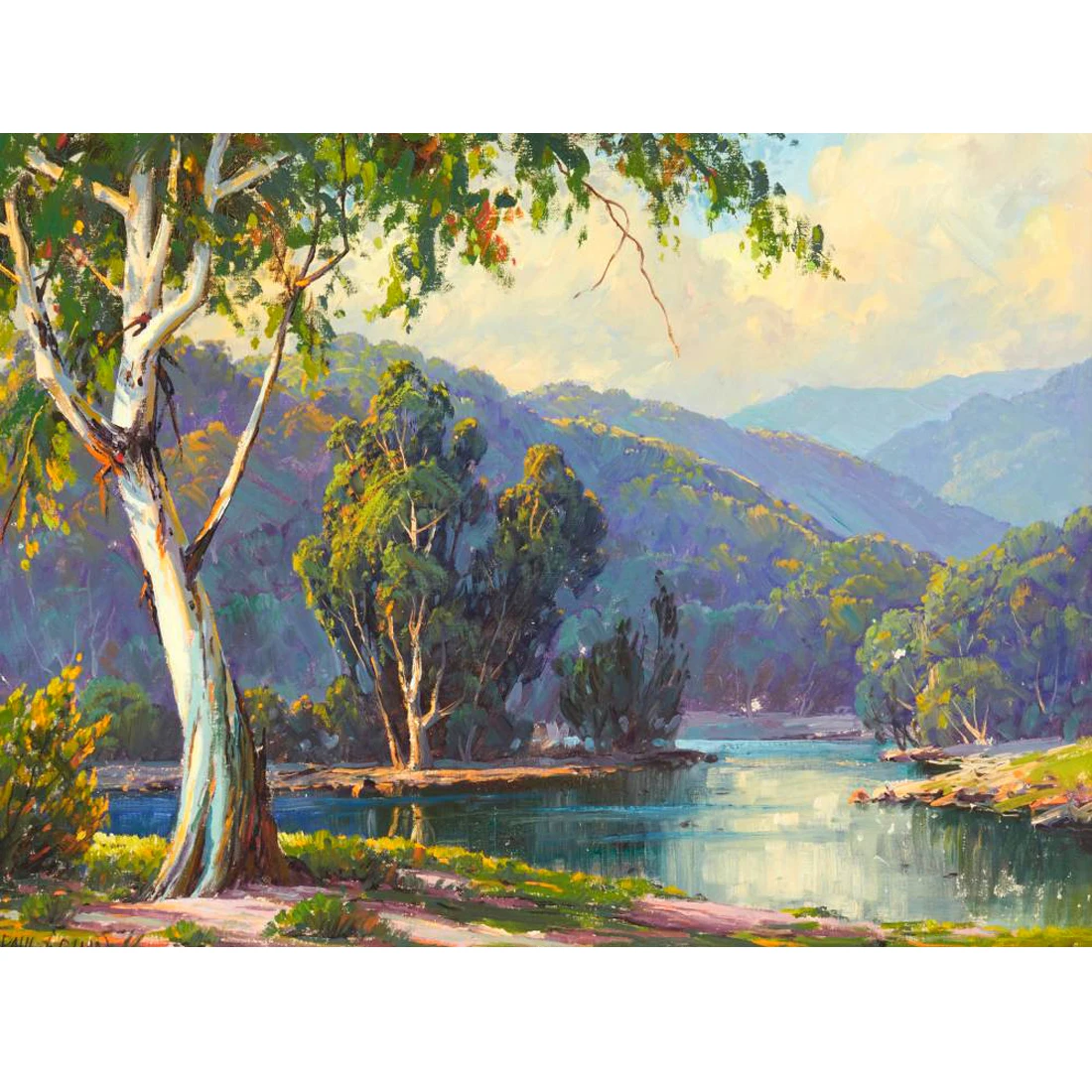 hand made Oil Painting Reproduction on linen canvas,Modern Art Scenery,Landscape oil painting,American style art,Fertile Places