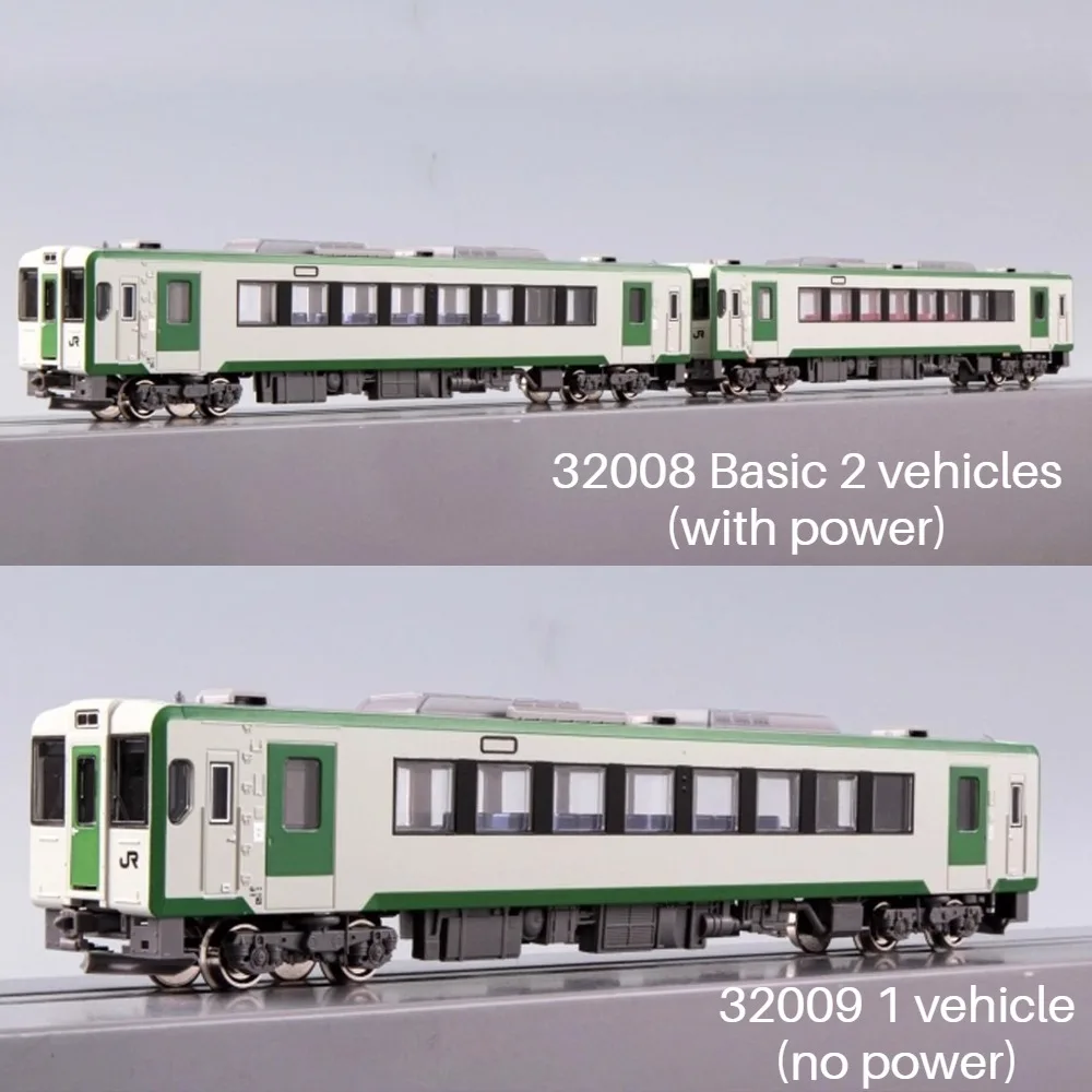 

N-Type 1/160 Model Train 100 Diesel Locomotive 32008/32009 Multiple Options Green Collectible Ornament Boy Toy Gift