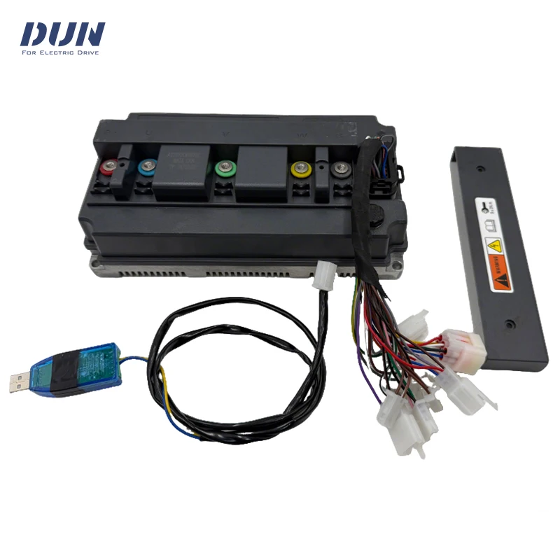 

Контроллер VOTOL EM200/2 V2 Boost 300A Пиковая фаза 550A 4KW-6KW для двигателя среднего привода втулки колеса