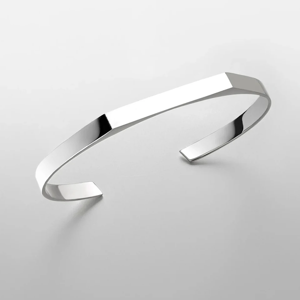 EMANCO Neuestes Design Minimalistisches Heptagon-Armband Edelstahl-Armband Vergoldetes Minimalistisches Armband für Männer und Frauen – Detail 6