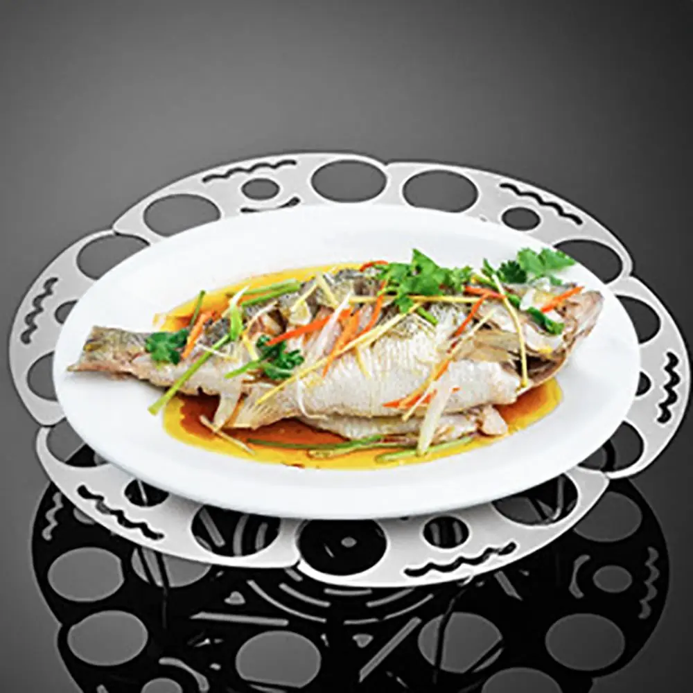 

Foldable Rotating Scalable Steamer Stainless Steel Stable Base Steam Tray Universal Removable Handle Steaming Basket Seafood