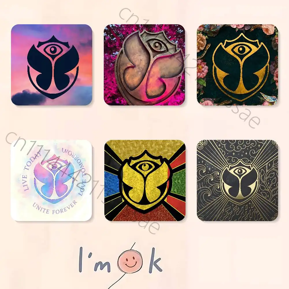T-Tomorrowland Music Refrigerator Magnets Cartoon Magnetic Personality Decorations Creative Gifts