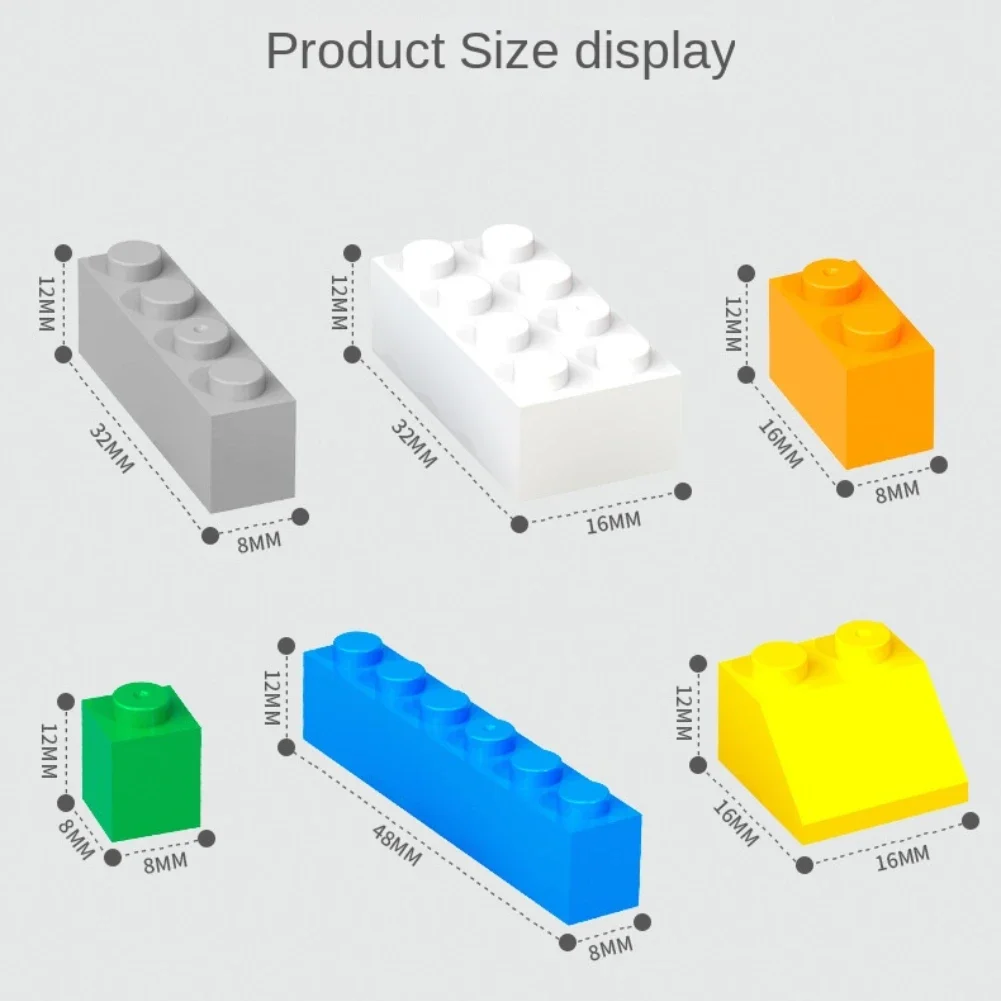 125g/250g Klocki Konstrukcyjne Hurtowo Zestaw Klocków Płytki Kreatywna Zabawka Małe Elementy Kompatybilne z Lego Zestaw DIY dla Dzieci