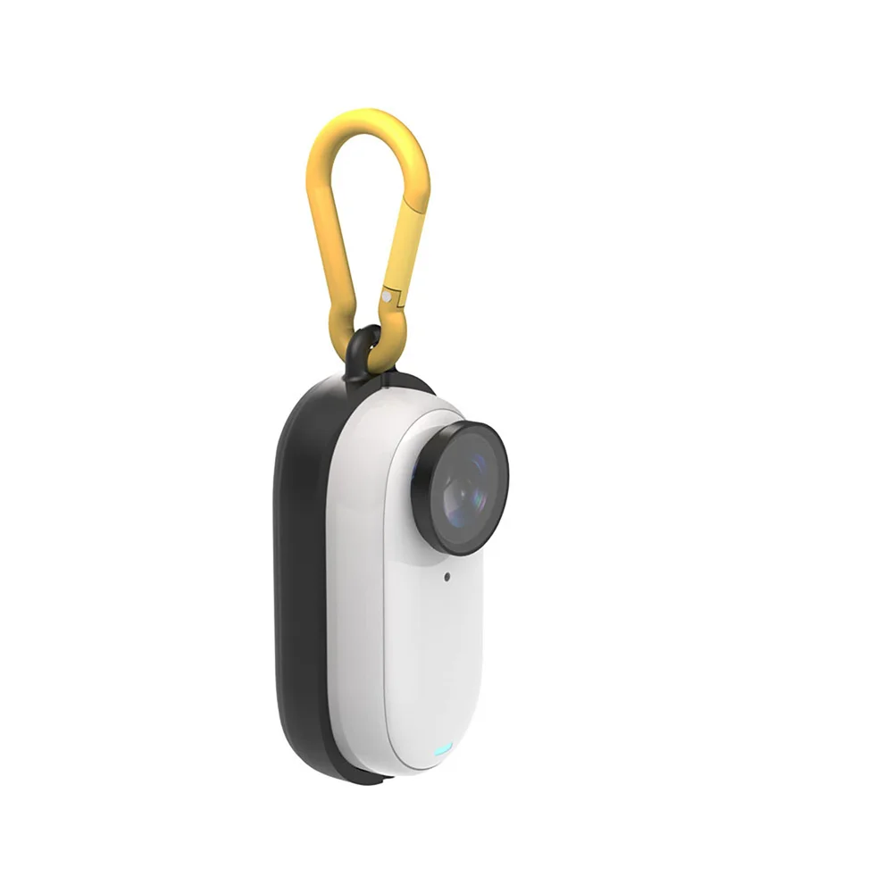 1pc Magnetic Camera Rear Case with 1/4 Screw Hole with Hook/ Without Hook for Insta360 GO 3 Accessories