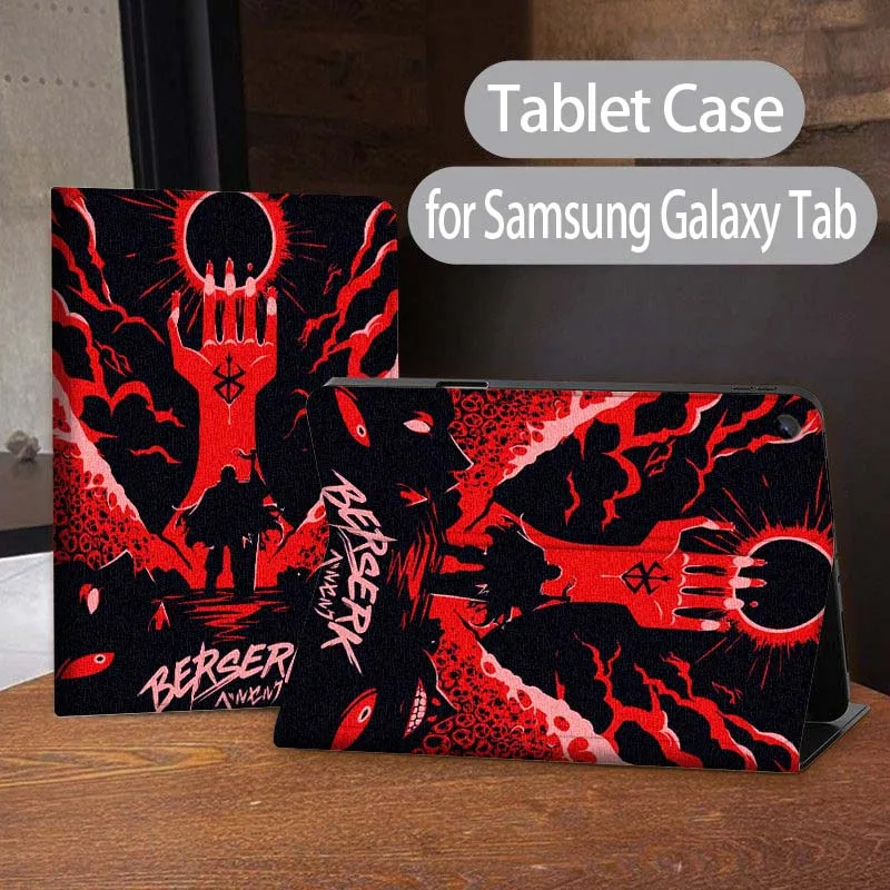 

Anime Berserk Art Cool For Samsung Galaxy Tab A7 A A8 A9 S9 S10 S6 S7 S8 S11 8.7 10.1 10.5 11 10.9 Lite PLus Inch Tablet Case