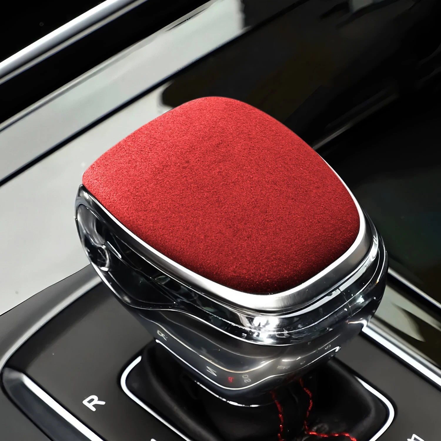 

For Trumpchi M8 GM8 GS4 PLUS GS5 Suede Car Gear Lever Shift Knob Cover Protector Car Interior Accessories Auto Trim
