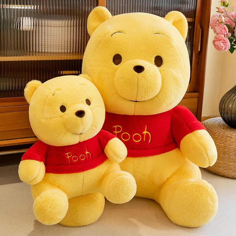 40CM Hot Disney Stuffed Doll Cute Large Winnie the Pooh Plush Toy Soft Winnie the Pooh Children Pillow Girlfriend Birthday Gift