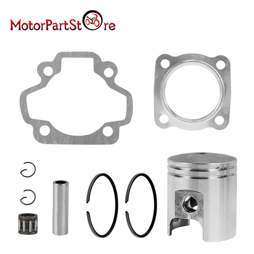 Kit de pistón de gran cilindro de 44mm con anillos, junta de rodamiento de agujas para YAMAHA YF60S 4-Ziner YT 60 Dirt Pit Bike