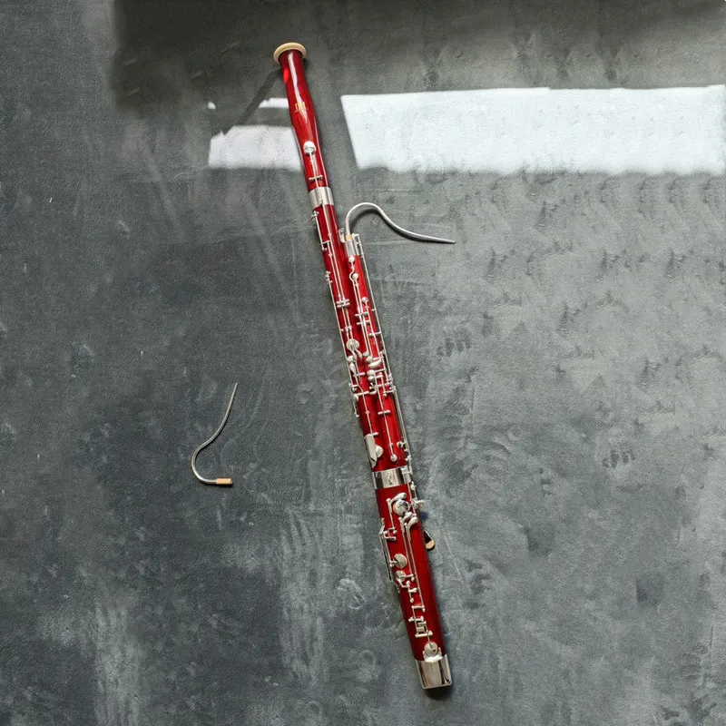 JM Professional C Tone Bassoon Cupronickel silver Key Maple body Bassoon