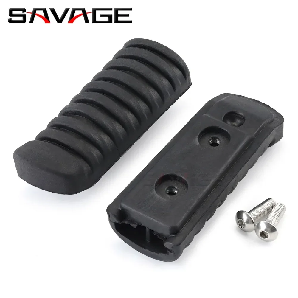 Moto anteriore pedane copertura per KAWASAKI Z750 Z1000 Z900RS ZX12R ZZR 1000 ER4N ER6N ER6F NINJA 1000 poggiapiedi in gomma