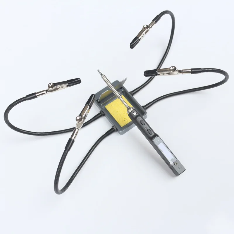 for TS101 Electric Soldering Iron Variety Multifunctional Bracket TS80P Welding Pen Clip RGS65 Welding Table Soldering  Holder