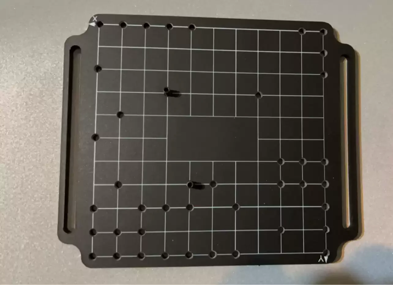 Motion Capture Calibration Board, Marker Panel for Vicon/OptiTrack, L-Shaped Reference Frame for MoCap System Calibration