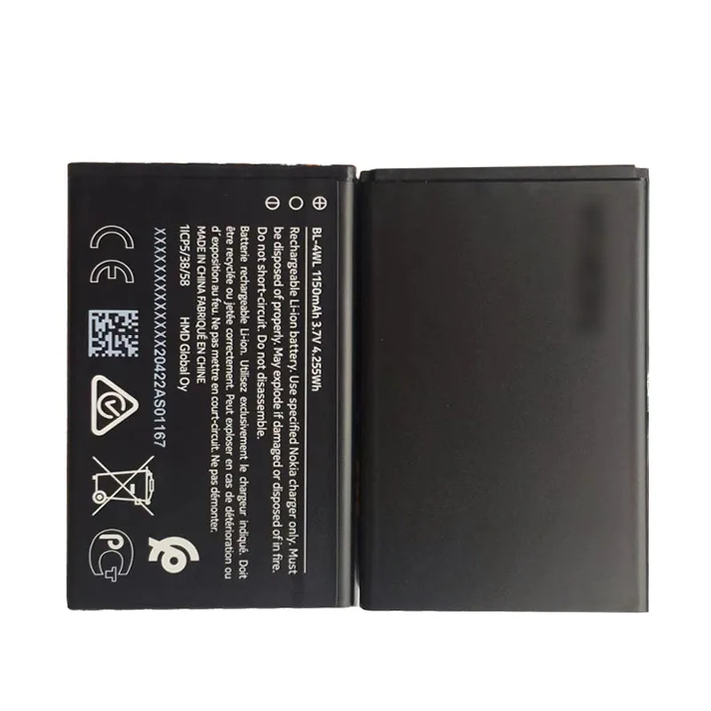 1500mAh batterie für nokia BL-4XL BL4XL telefon batterie 1150mAh Für nokia BL-4WL BL4WL BL-4UL