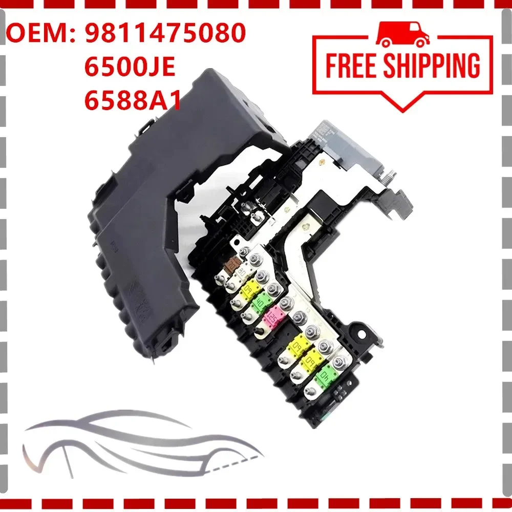 

9811475080 6500JE 6588A1 Fuse Box Protection Unit Battery Manager Suitable for Peugeot 508 Citroen C4L C4 Lounge DS5 4S 5LS 6