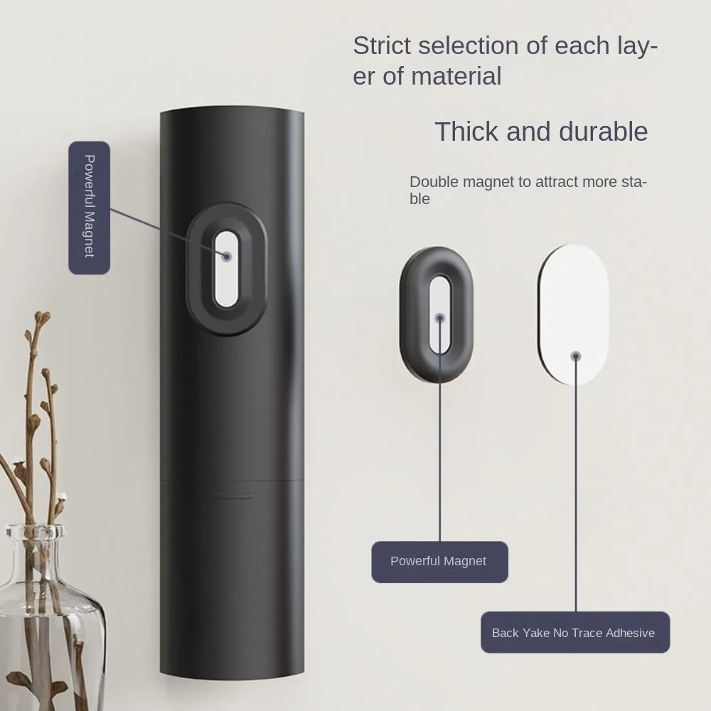 2Pcs/Set Strong Magnetic Adsorption Magnetic Remote Control Holder Self-Adhesive Wall Mounted Remote Control Storage Nanopatch