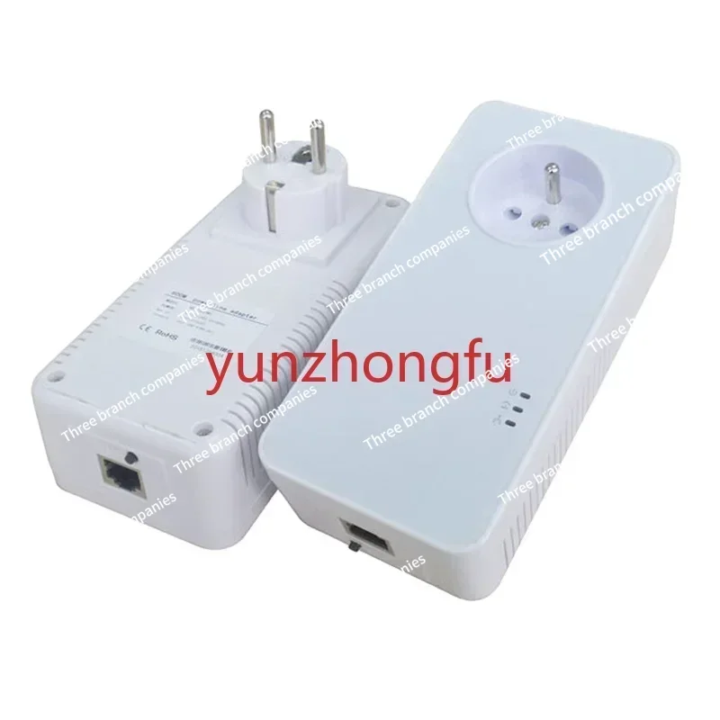 1200Mbps Passthrough Powerline Adapter with Power Socket