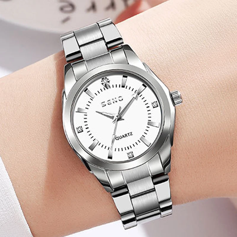 

2023 Fashion Dress Watch for Women Luxury Brand Waterproof Stainless Steel Small Elegant Ladies Wrist Watches Relogio Feminino