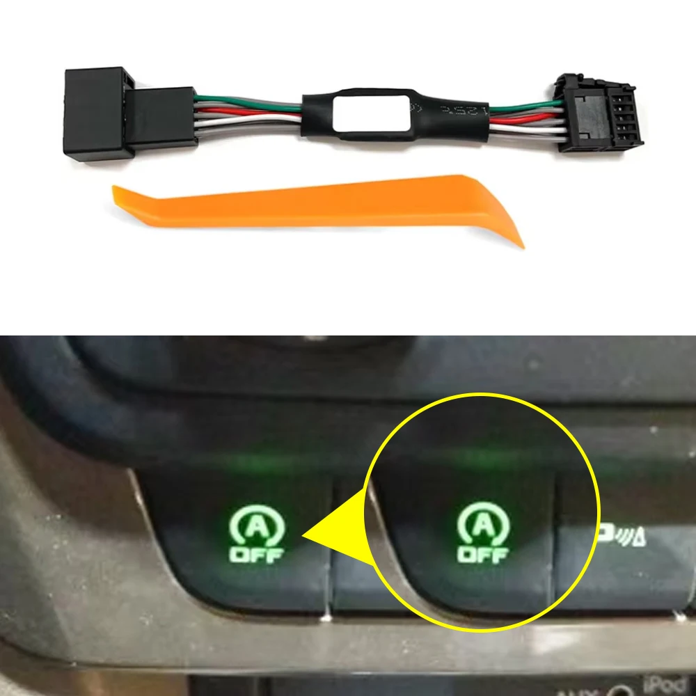 

Автоматический запуск и остановка для Skoda Yeti 2012-2017, автомобильный стоп-запуск, устройство для устранения двигателя, дисплей, кабель