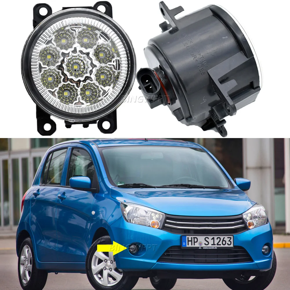Car Fog Lights Headlight for Suzuki Jimny Grand Vitara SX4 Ignis Alto V Swift Splash Ertiga Celerio 1998-2015 Fog Lamp Foglights