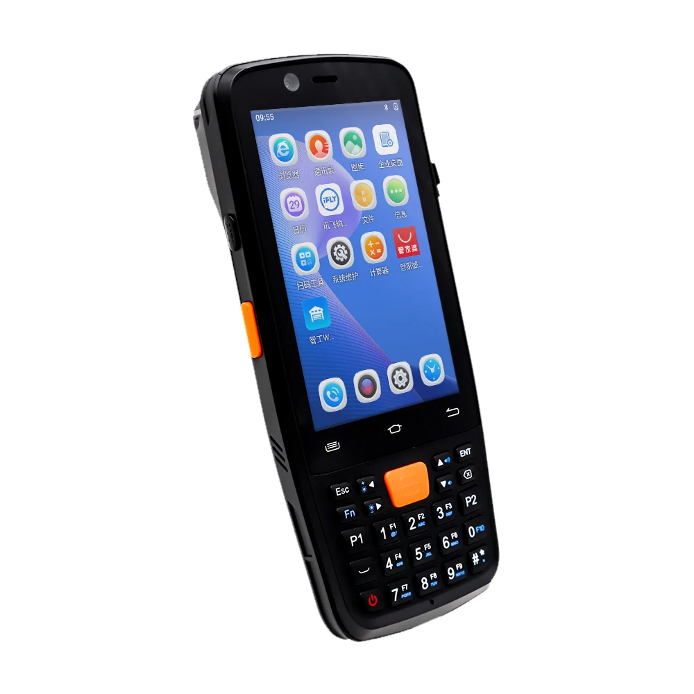 GTCODESTAR Rugged Mobile Tablet PDA Android 10 Keyboard Bluetooth Courier Warehouse Logistic QR Code Scanner PDAS