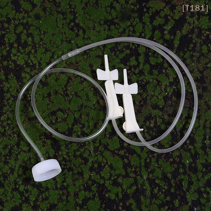 1Pc 1 To 2 Tree Hanging Needle Infusion Tube Garden Watering Bag Automatic Watering Device Plant Dripping Arrow Dripper Kit