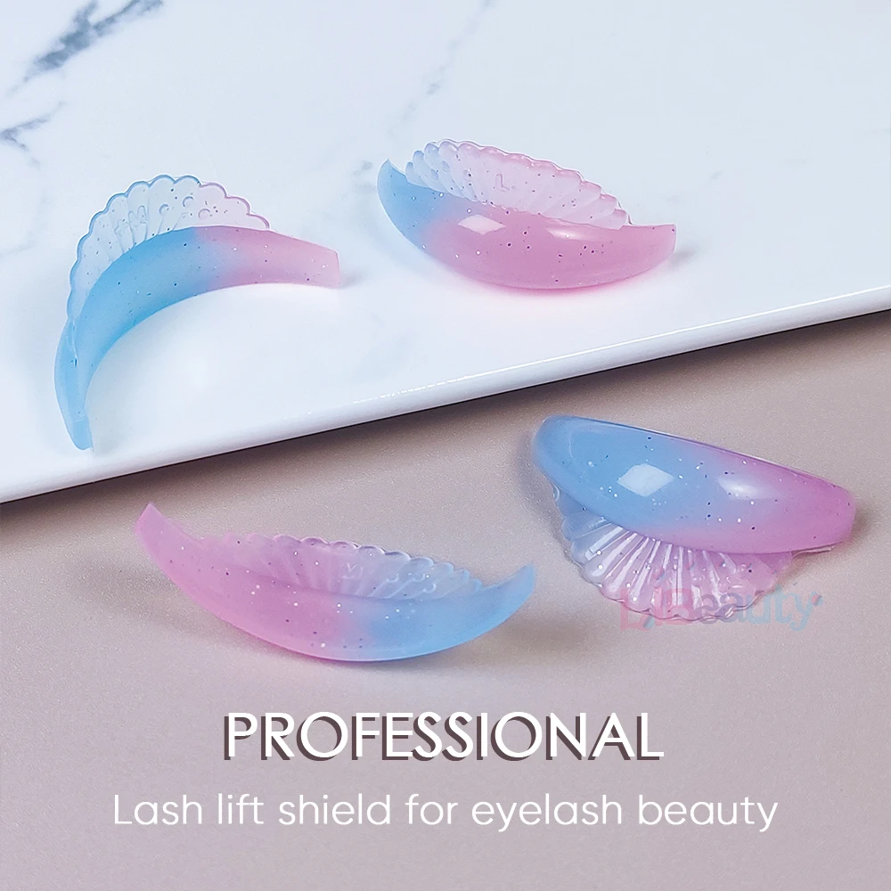 6 Pair Glue Free Silicone Eyelash Perm Pad Lash Lift Pads Eyelash Perm Pad Eyelash Extension Curler Accessorie Makeup Tools