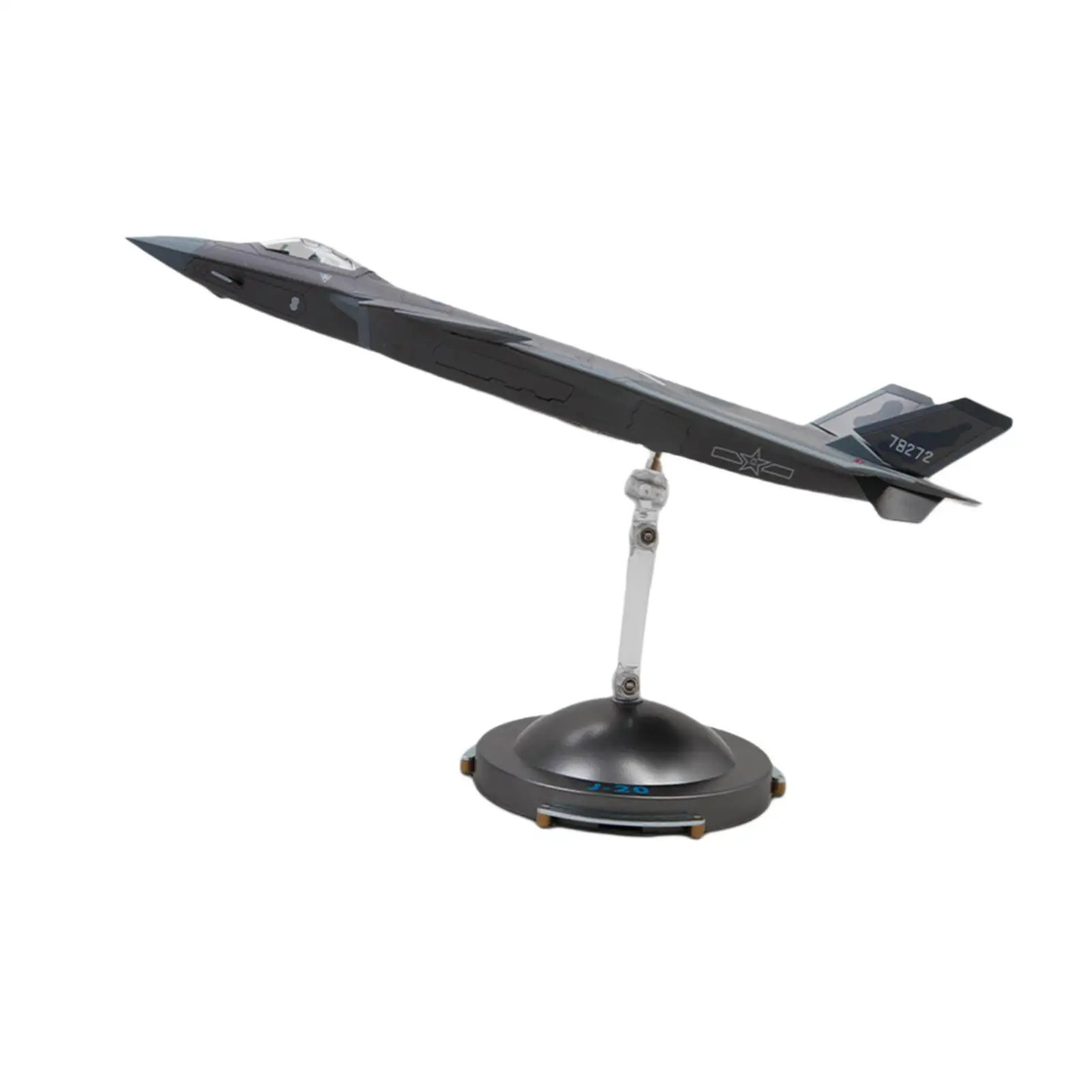 

1/72 Terebo J20 Fighter Adults Gifts Airplane Display for Bar Bedroom Office