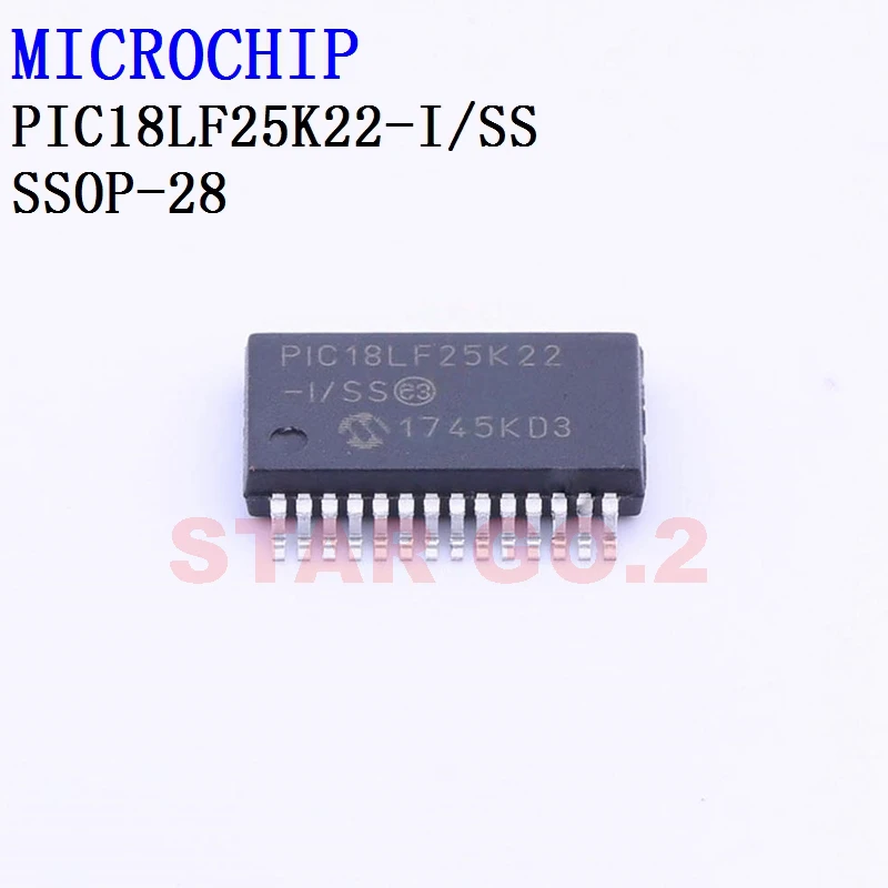 

5PCSx PIC18LF25K22-I/SS SSOP-28 MICROCHIP Microcontroller