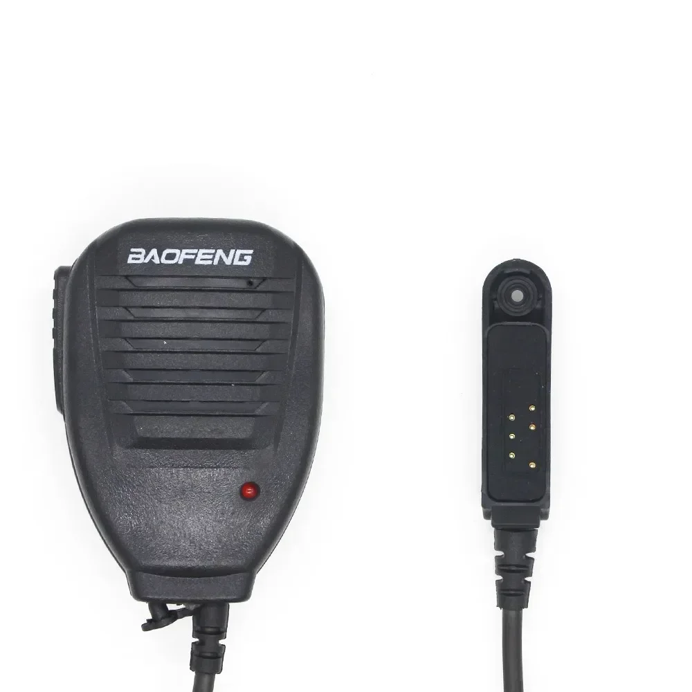 مقاوم للماء يده ميكروفون المتكلم Mic PTT لراديو BAOFENG A58 BF-9700 UV-9R Plus GT-3WP R760 82WP