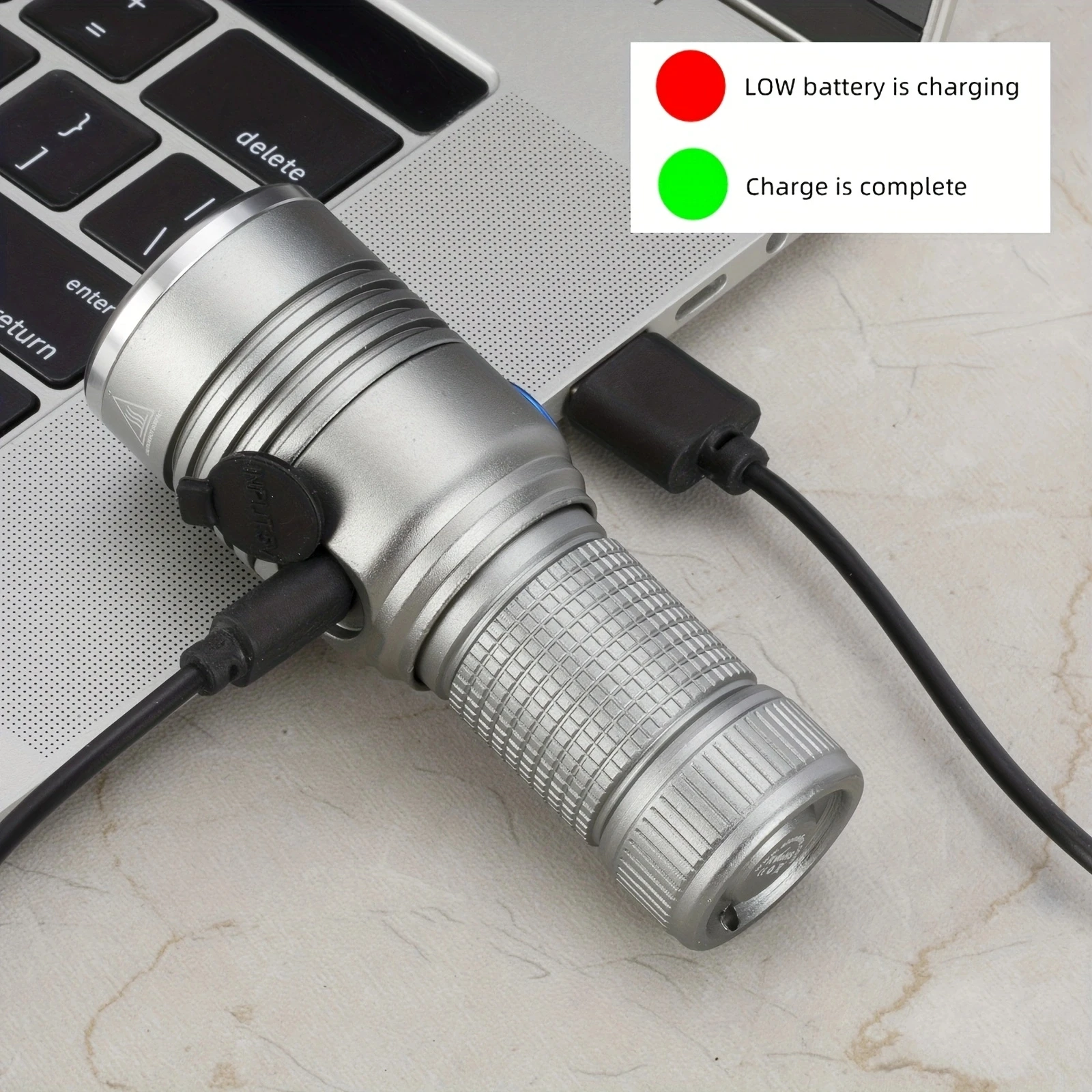 10W Led Zoom Palm Small Mini Flashlight High Bright USB Rechargeable Portable Outdoor Hiking Home Work Pocket llighting light