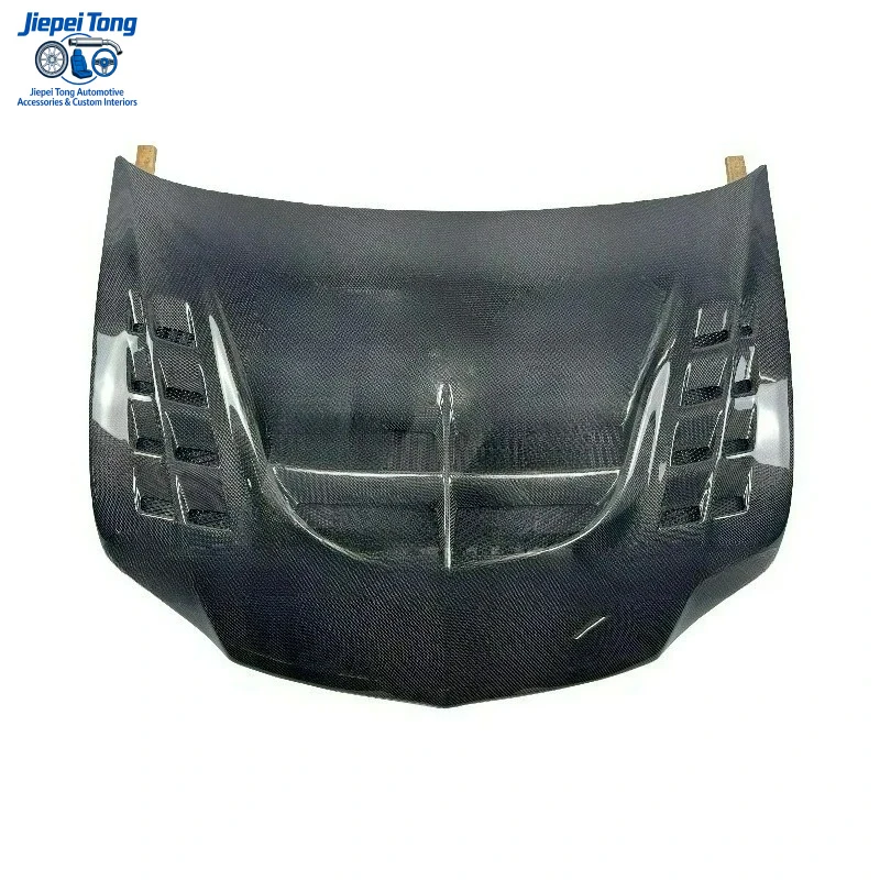 High-Quality FOR Mitsubishi Lancer Evolution Evo 7 8 9 Volt-Style Carbon Fiber Ventilated Hood