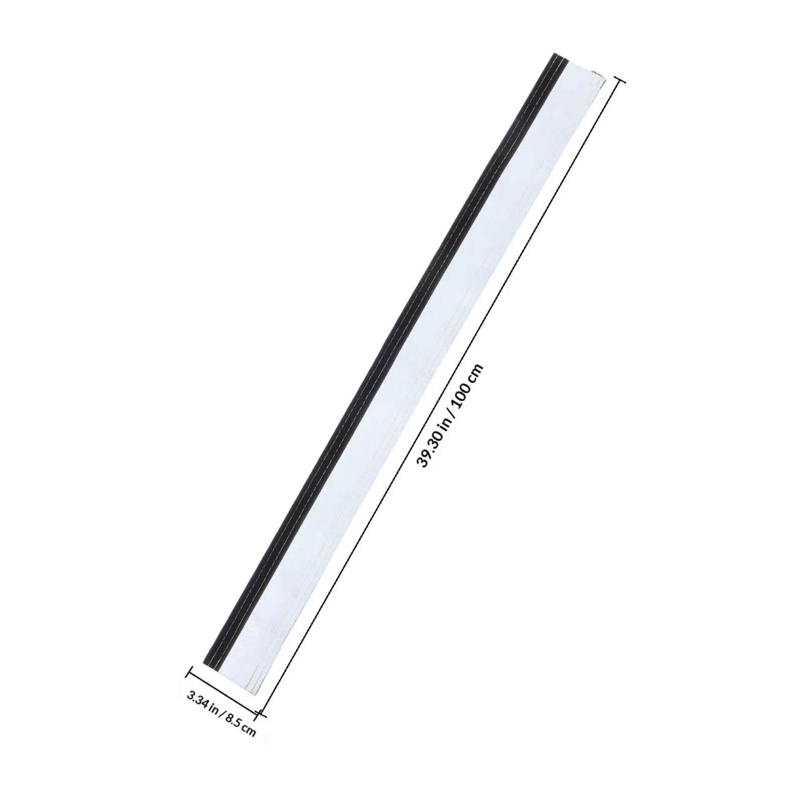 Aluminized Heat Sleeve Fireproof Insulation Wrap Hook Loop Closure High Temp Durability Anti Aging Metal Splash Protection 15Mm