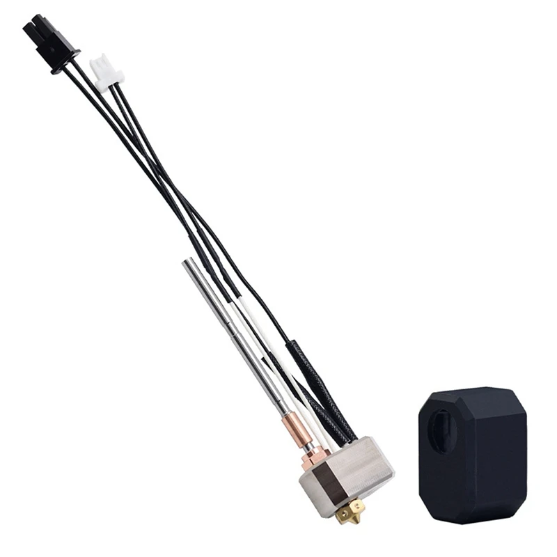 

New-For Prusa I3 MK4 Extruder Hotend+E3DV6 Brass Nozzle 0.4Mm 24V 40W Heating Rod Kit For Prusa I3 3D Printer Accessories