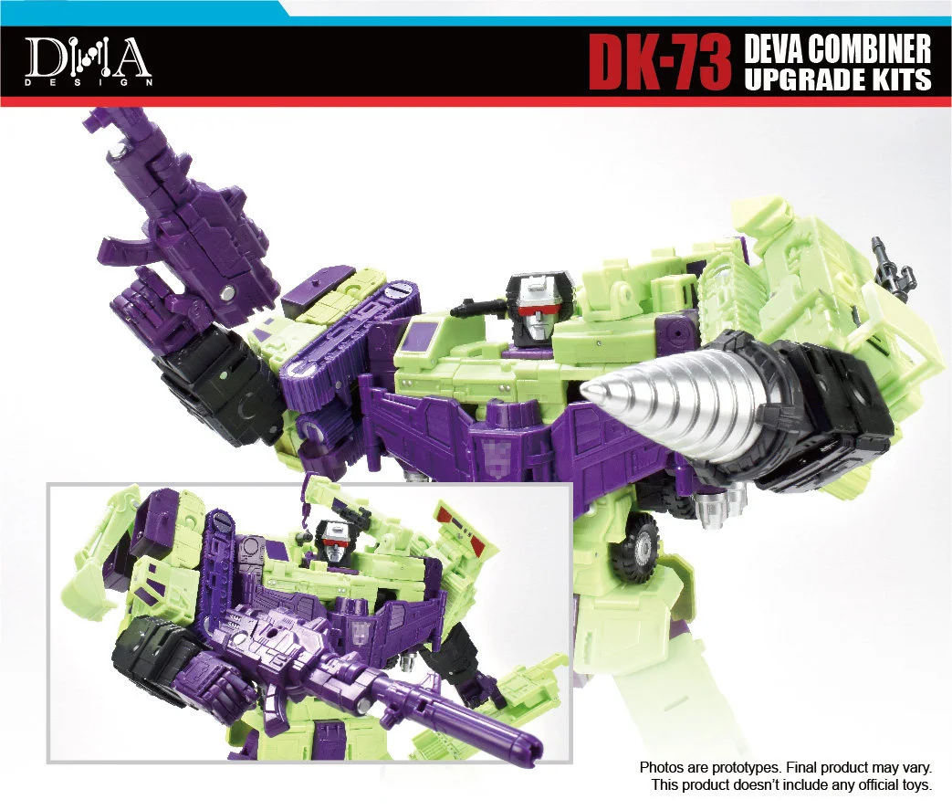 DNA Design DK-73 DK73 Upgrade Kits For SS86 Devastator Accessories