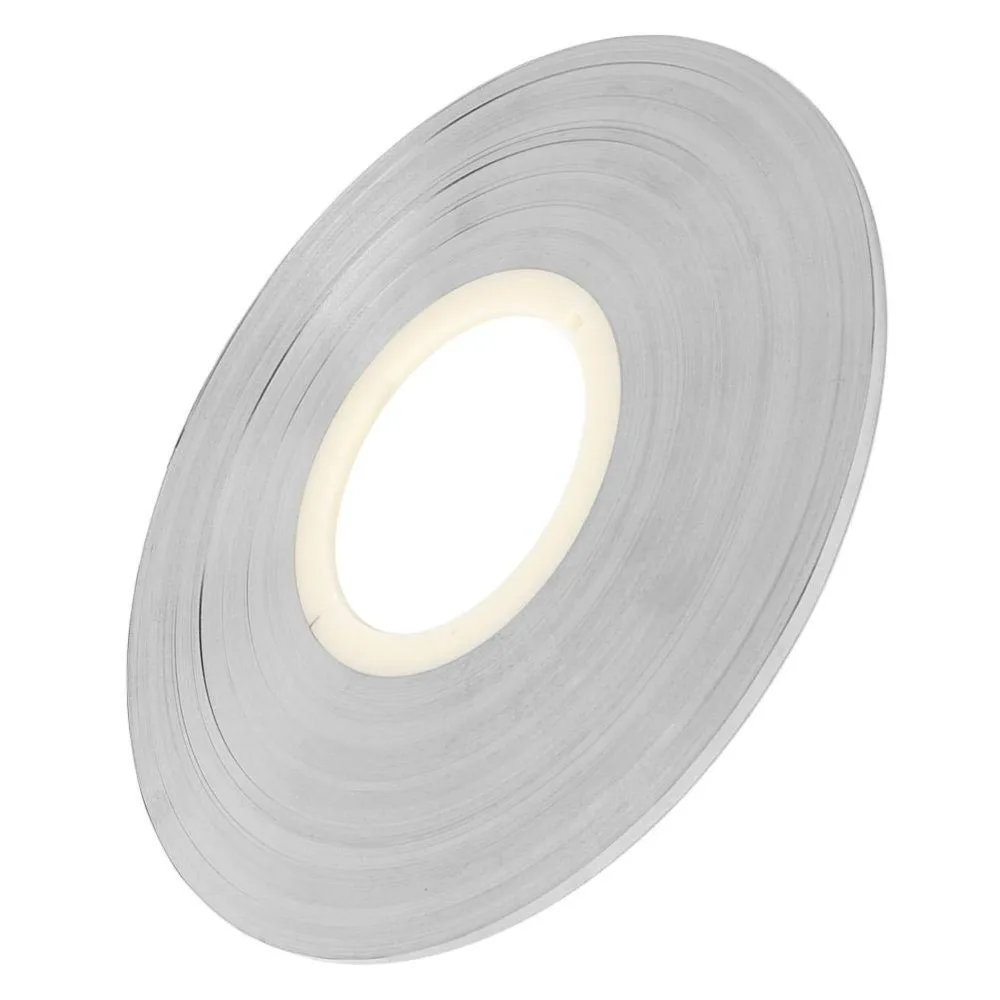 0.1mm Thickness Plated Steel Strip 1KG Weight 6mm Width Battery Spot Welding Tape Silver Battery Pack Welding Strip For Battery