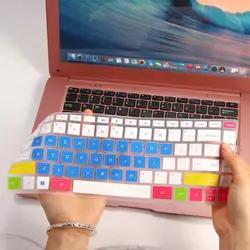 HP Laptop Computer Silicone For Computer 14 inches Keyboard Stickers Protective Film Multicolor Keyboard Covers
