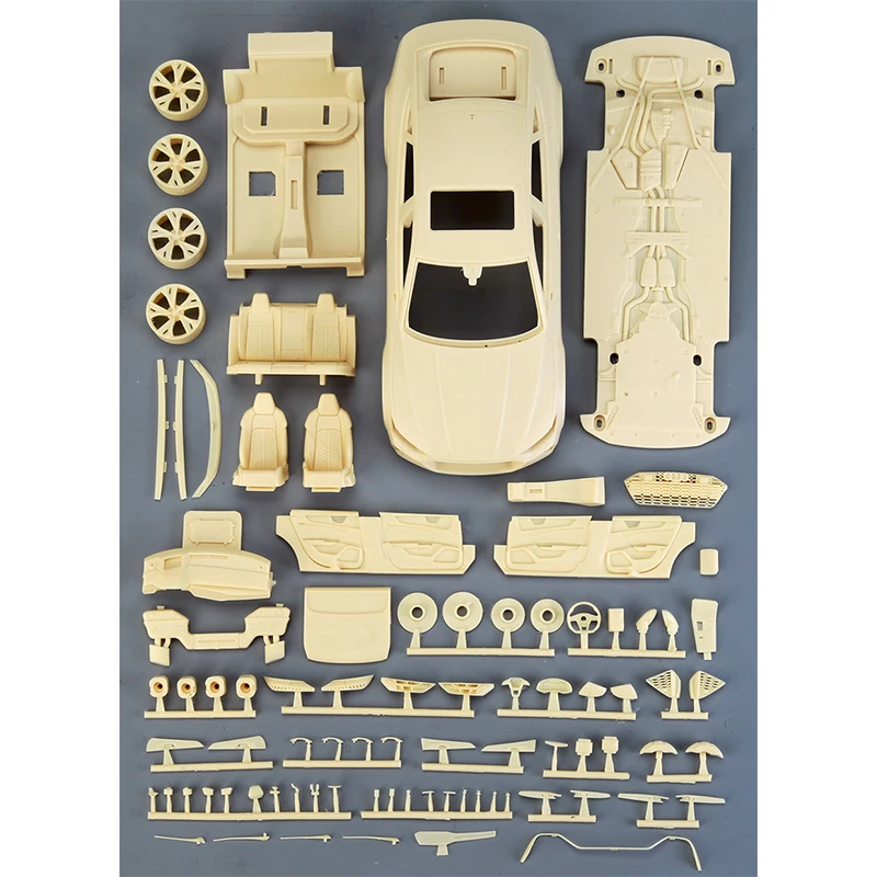 Alpha Model AM02-0061 RS7 Sports Racing Model Car Full Detail Kit Resin Vehicle Hobby Collection Hand Made Gift