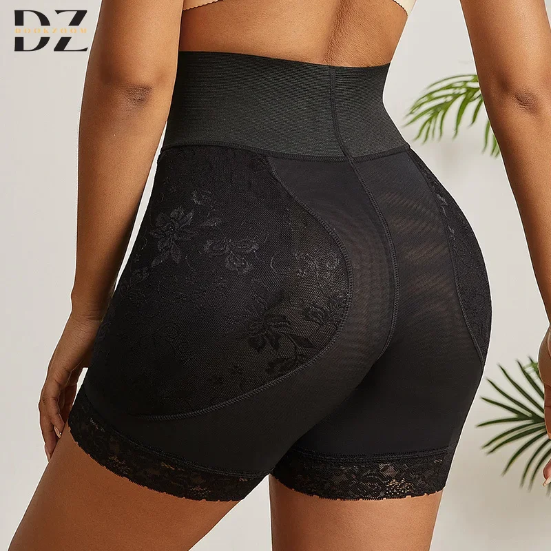 Women Shapewear Control Panties Tummy Control Hip Enhancer Lifter Lift Lifter Seamles Brief Lace Lingerie Padded Booty Shaper