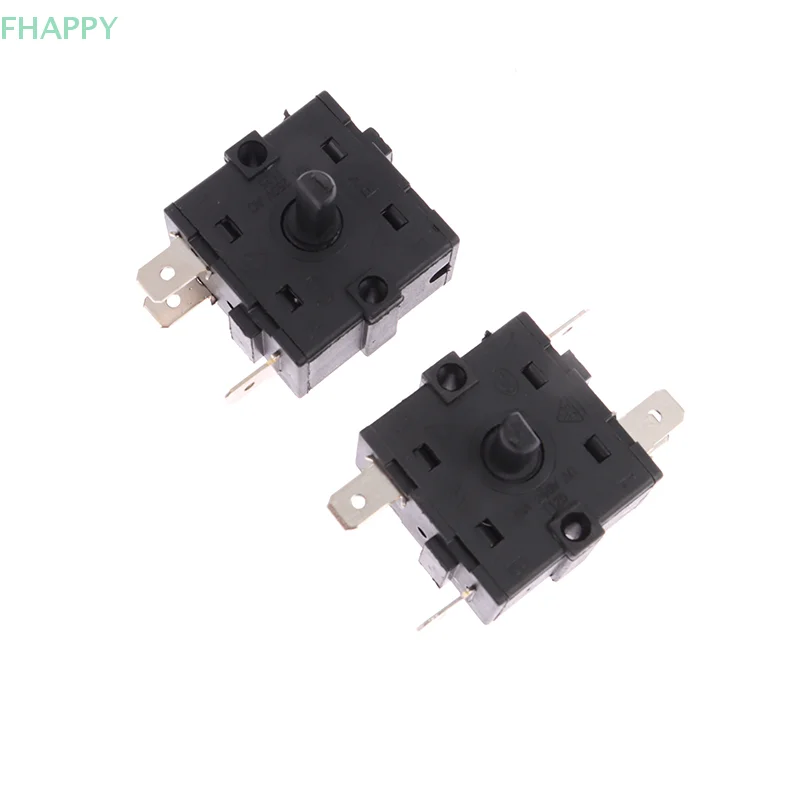 Electric Room Heater Gear Knob Switch 3Pin 5Pin Rotary Switch Selector 16A Temperature Control Switch