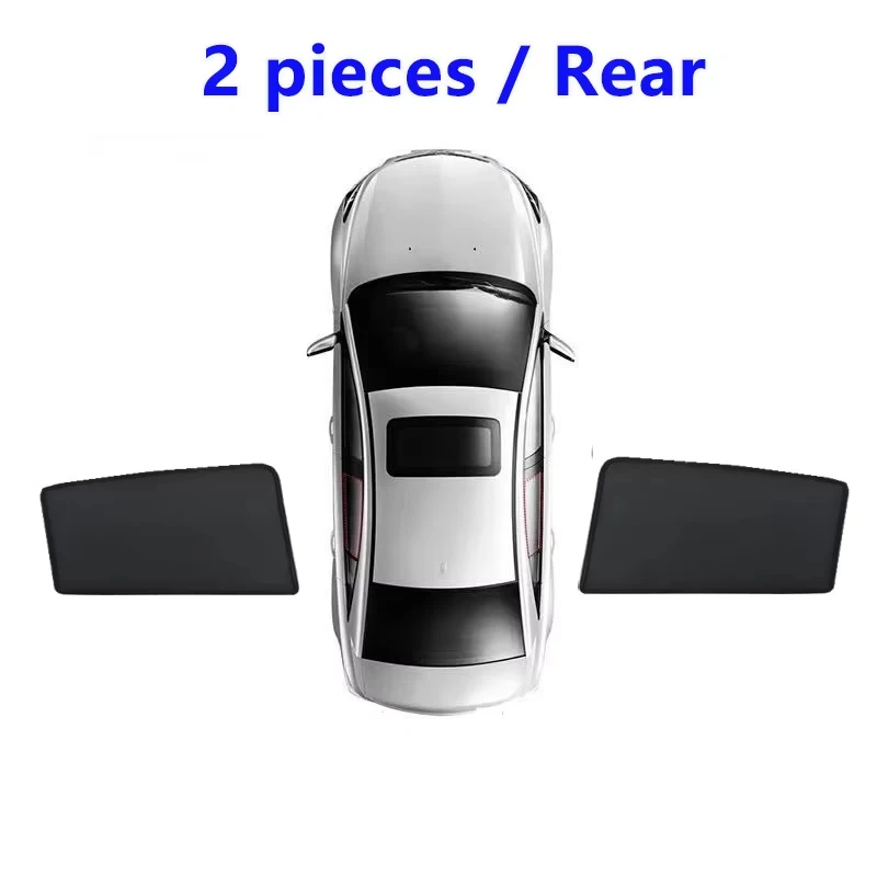 2pcs Rear